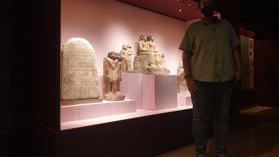Ředitel egyptského muzea v Hurghádě Hosám Fathí