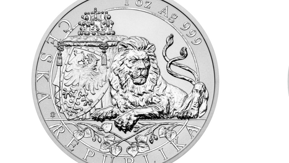 mince Stříbrné mince Český lev byly vydány u příležitosti 100. výročí založení Československa