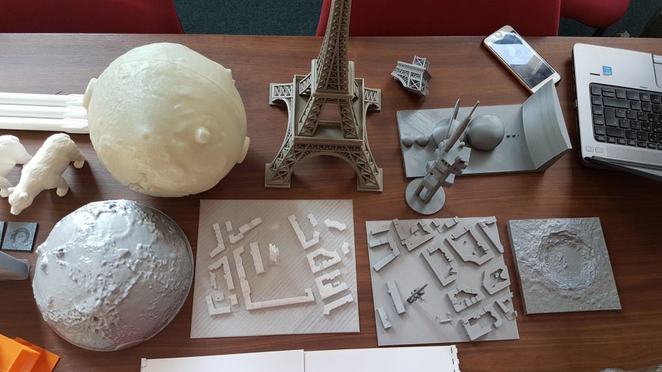 Trojrozměrné modely z 3D tisku