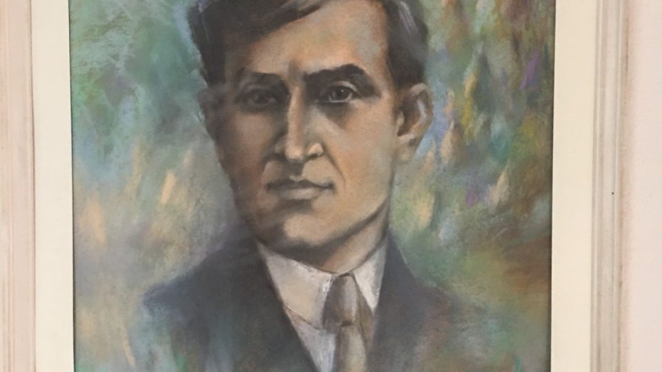 Aksel Bakunc vstoupil do bolševické strany, ale k její nelibosti psal o genocidě Arménů. Zaplatil za to životem. Autor obrazu: Martiros Sarjan