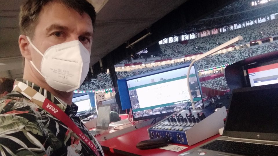 Sportovní redaktoři Českého rozhlasu komentují v Tokiu v podstatě úplně všechny sporty, včetně šermu nebo akvabel