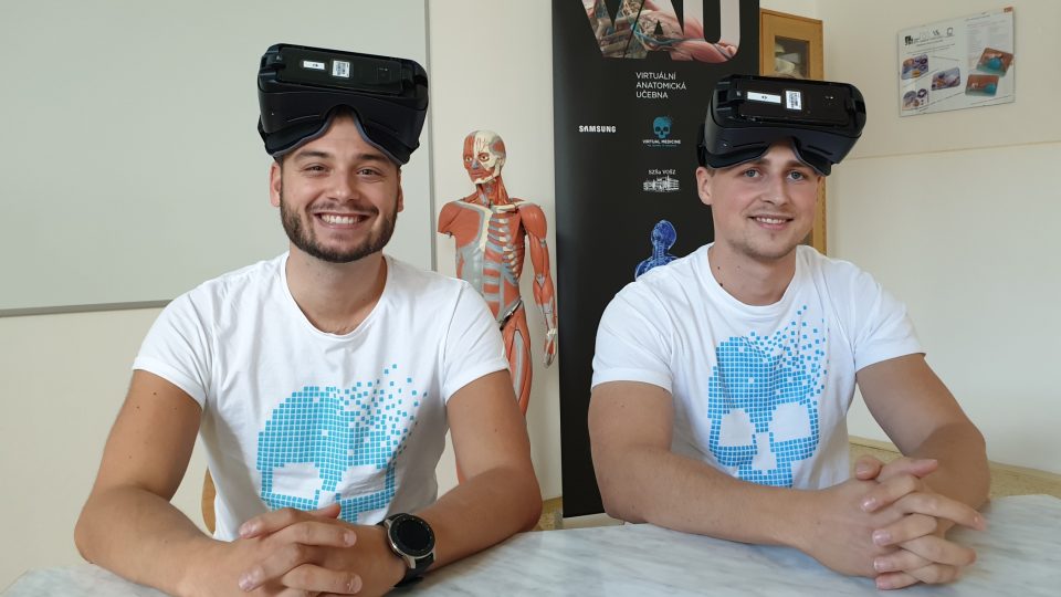 Virtual Medicine reprezentují Tomáš Brngál a Miloš Svrček