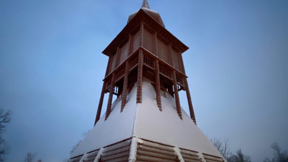Dřevěný kostel v arktické Kiruně