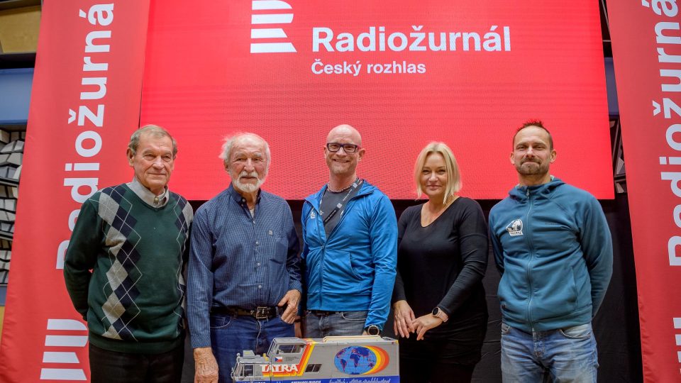 Zleva Karel Valchař, Stanislav Synek, Marek Havlíček, Patricie Strouhalová a Petr Holeček