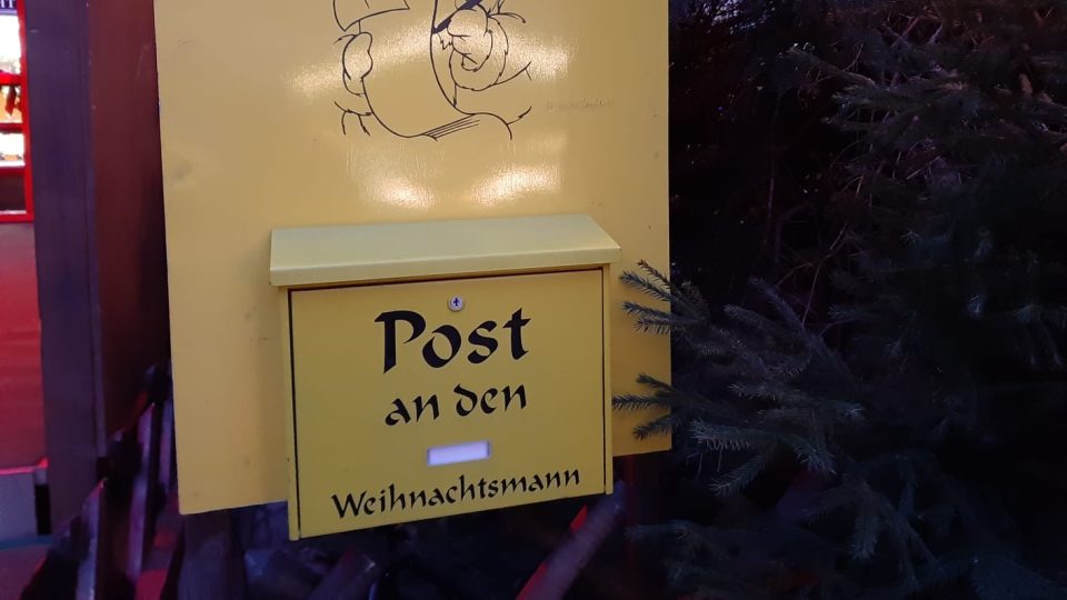 V Bautzenu můžete napsat dopis Ježíškovi neboli Weihnachtsmannovi