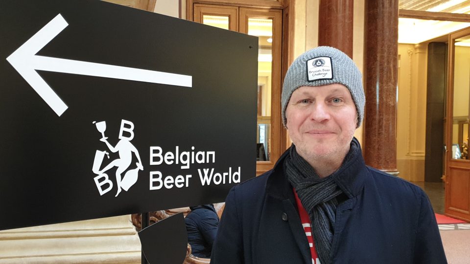 Přední belgický pivní znalec Luc de Raedemaeker otevření muzea vítá