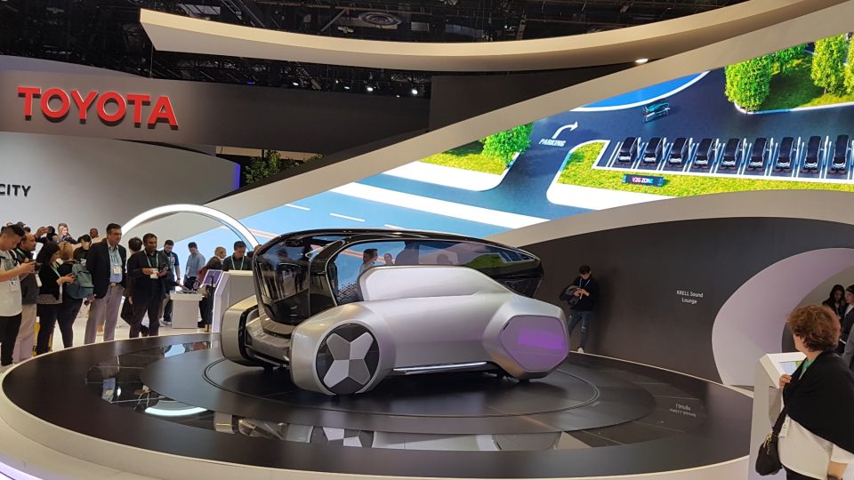 Prezentace Toyoty na CES 2020