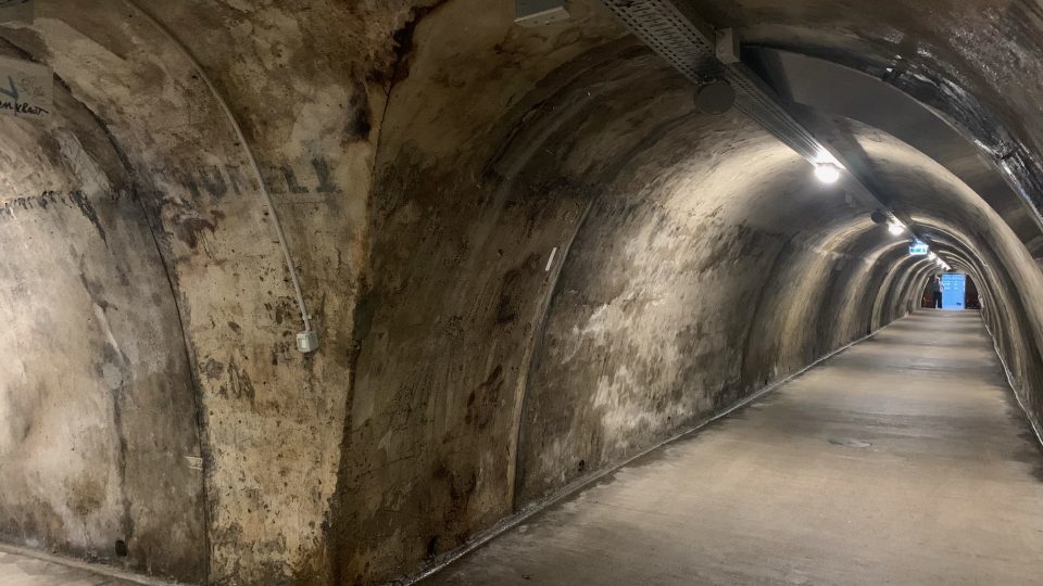 Tunel Grić, který chránil obyvatele Záhřebu před nálety