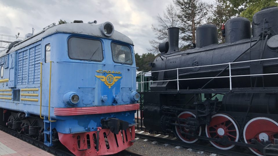 Železniční muzeum ve stranici Sejatěl, něco přes půl hodiny jízdy z novosibirského hlavního nádraží, je druhé největší svého druhu v Rusku