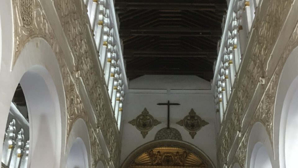 Synagoga Santa María La Blanca byla v rámci reconquisty vysvěcena na kostel