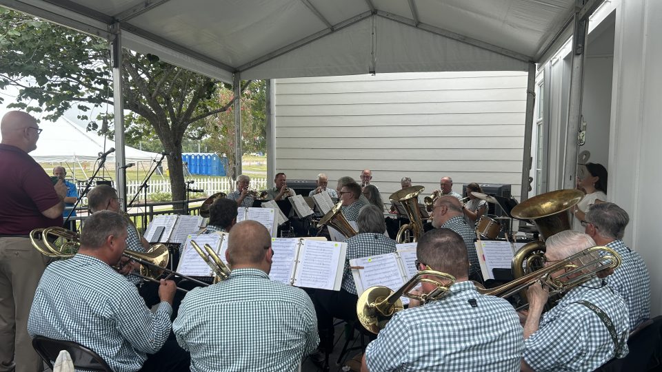 Kapela Round Top Brass Band hraje už od roku 1971