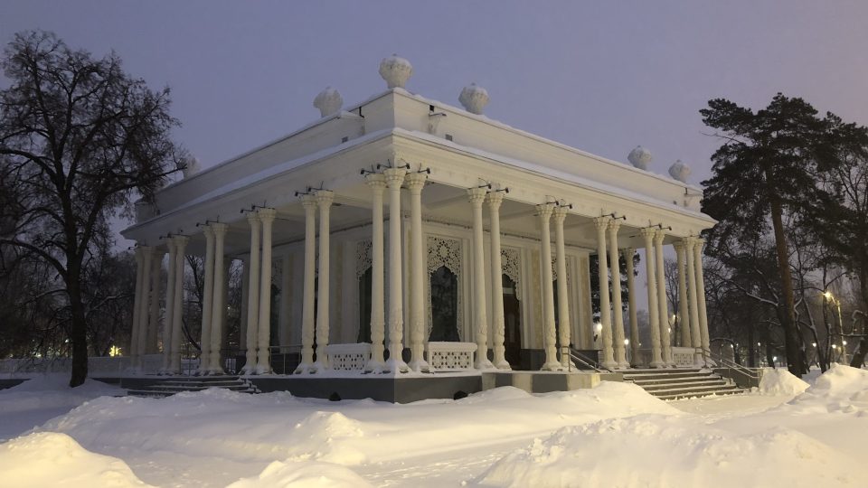 V provozu je několik národních pavilonů: Běloruska, Ukrajiny, Ázerbájdžánu. Na dalších se pracuje