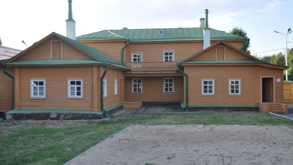 Dům Uljanovových v někdejším Simbirsku, kde Vladimír Ilijič Lenin žil se svými rodiči a sourozenci.