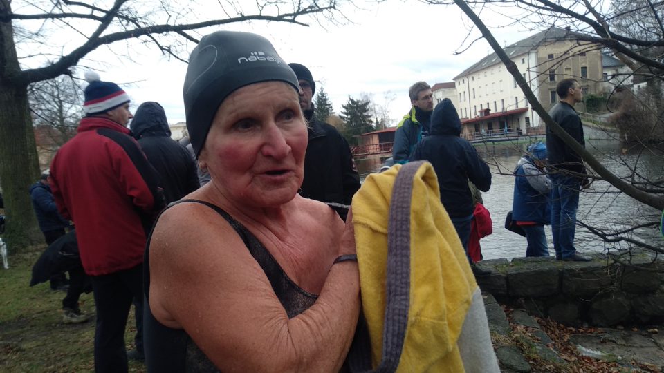 Penzistka Blanka Vyskočilová chodí plavat dvakrát týdně a o víkendech občas mívá závody