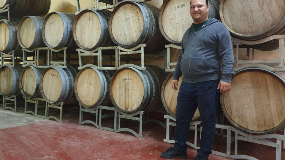 Rášid Kubruslí je na své vinařství pyšný