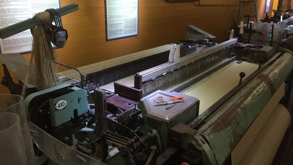 Tkalcovské stroje jsou plně funkční, jen pro ně už není jiné využití než coby muzejních exponátů