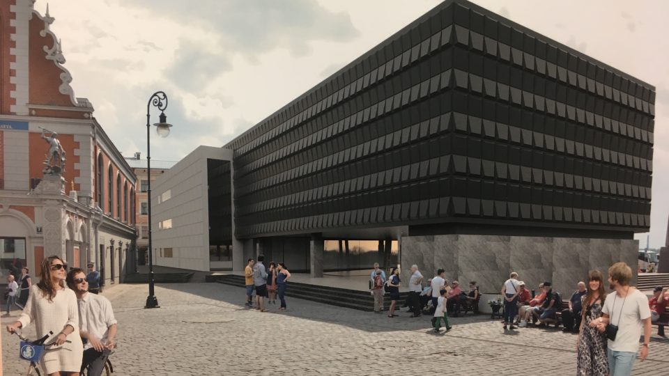 takhle má vypadat nové Muzeum okupace v Rize