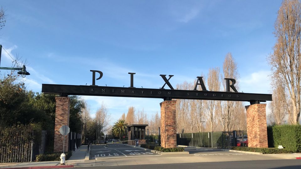 Brána do studia Pixar