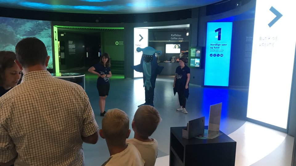Akvárium Modrá planeta v Kodani je velká atrakce nejen pro děti