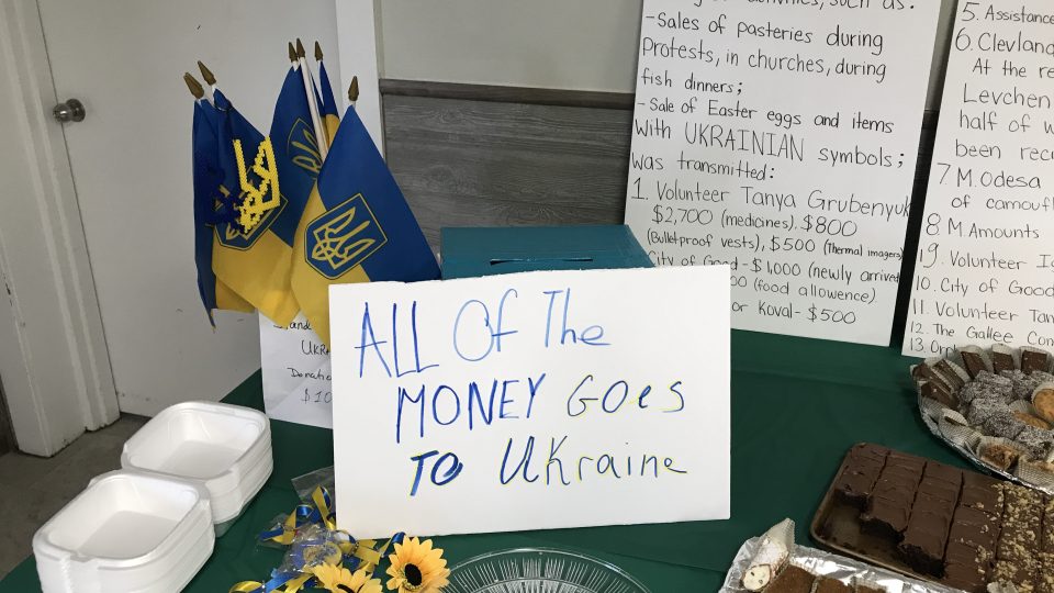 Organizace mladých amerických Ukrajinců ve sbírce na podporu Ukrajiny vybrala tisíce dolarů.