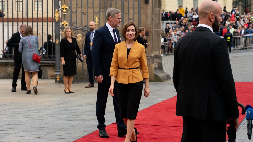 Moldavská prezidentka Maia Sanduová
