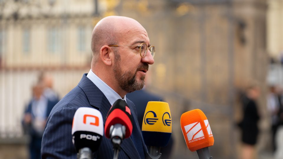 Předseda Evropské rady Charles Michel