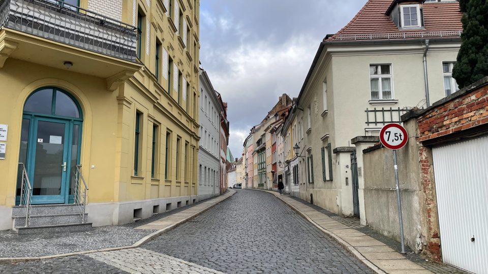Ulice ve městě Görlitz