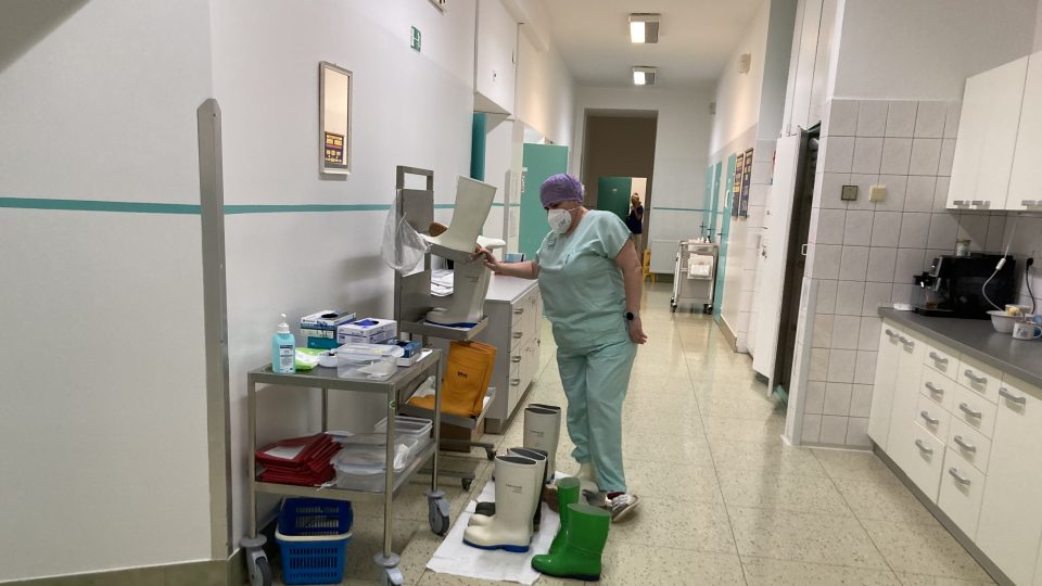 Anesteziologicko-resuscitační oddělení ve vsetínské nemocnici