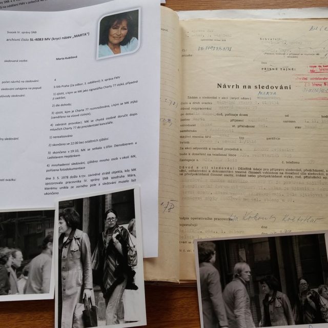 Svazek StB,  Marta Kubišová | foto: Ludmila Křesťanová,  Český rozhlas