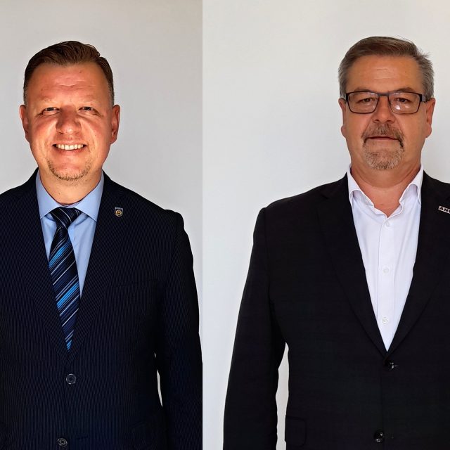 Kandidáti do Senátu Hynek Hanza  (ODS) a Jan Schiller  (ANO) | foto: Český rozhlas  (autor koláže)