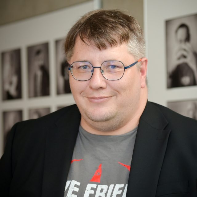 Expert na kybernetické hrozby a analytik projektu Sinopsis Michal Thim | foto: Kateřina Cibulka,  Český rozhlas Plus