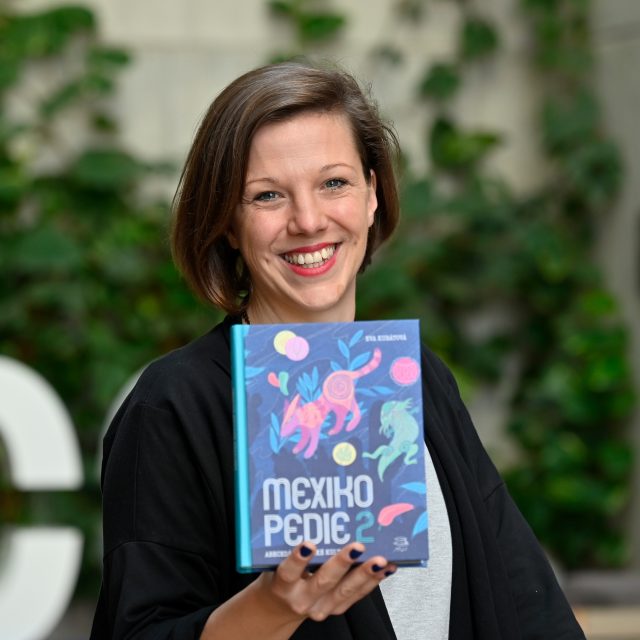 Eva Kubátová,  tlumočnice a překladatelka,  autorka průvodců Mexikem | foto: Agáta Nezbedová,  Český rozhlas