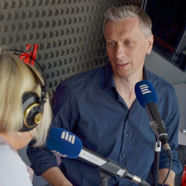 Martin Holečko,  organizátor Future Port Prague | foto: Miloslav Hamřík,  Český rozhlas,  Český rozhlas