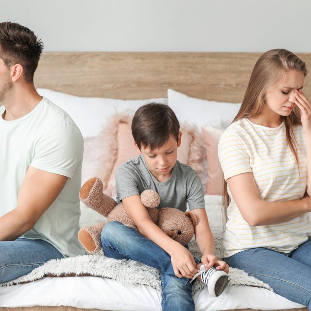 Rozchod rodičů a dítě | foto: Shutterstock