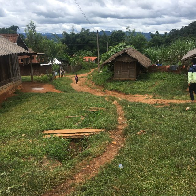 Pohraniční hory mezi Barmou a Laosem | foto: David Jakš,  Český rozhlas,  Český rozhlas