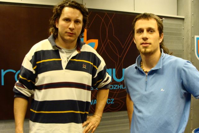 Jiří Macht ve studiu RW | foto:  ČRo Radio Wave