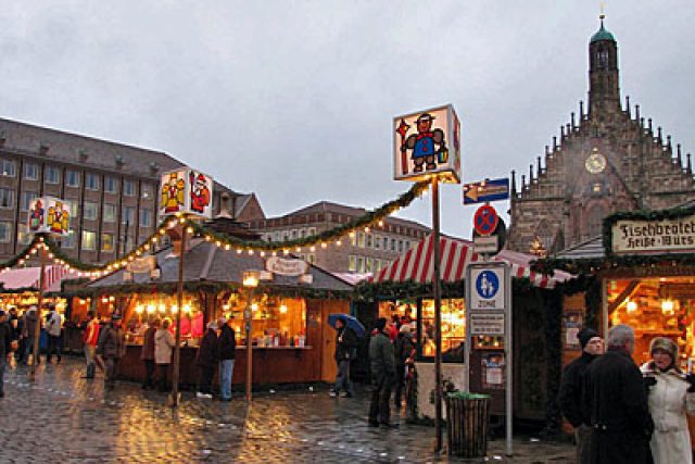 Vánoční trhy v Norimberku | foto: Jiří Hošek