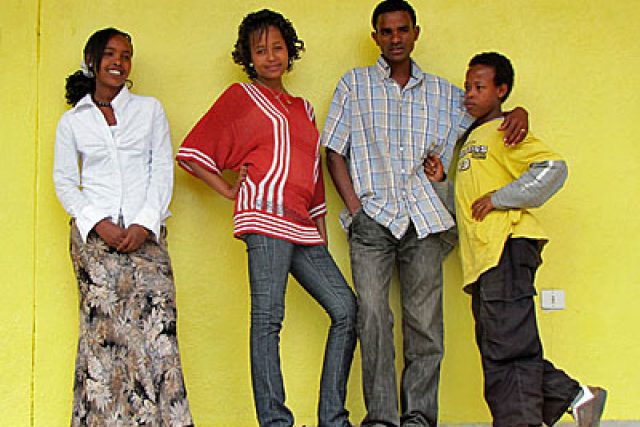 Děti z internátní školy v etiopské Awase | foto: Klára Stejskalová