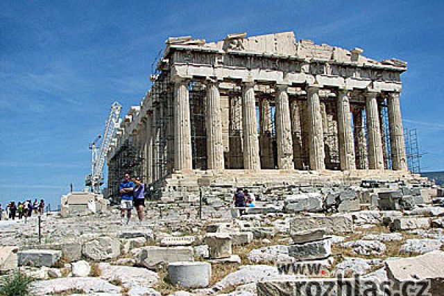 Antické památky v Aténách | foto: Martin Dorazín,  Český rozhlas