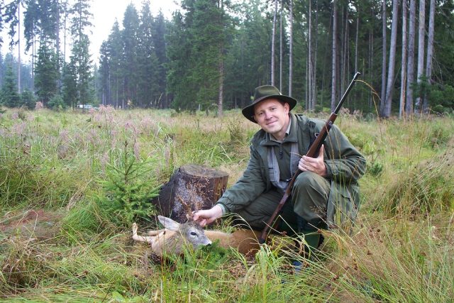 Martin Horálek na lovu | foto: Soukromý archív Martina Horálka