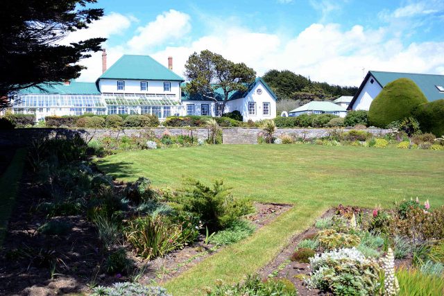 Sídlo vlády pro Falklandské ostrovy | foto: Tomáš Sniegoň