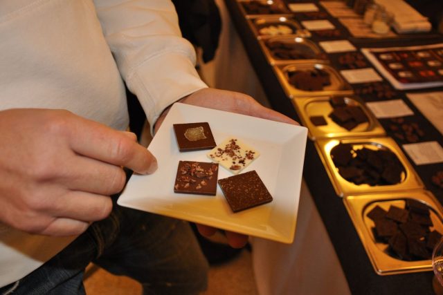 Ochutnávka čokolády | foto: Eva Dvořáková