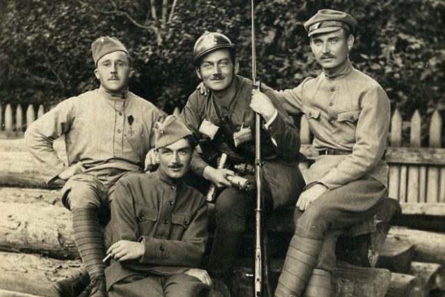 Českoslovenští legionáři v 1. světové válce | foto: Post Bellum