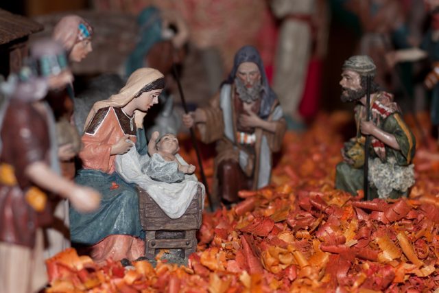 Scéna narození Ježíše Krista | foto:  Eusebius@Commons,   CC BY 2.0