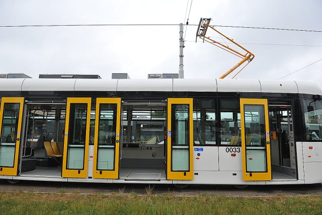 Křest tramvaje typu EVO1 | foto: Filip Jandourek
