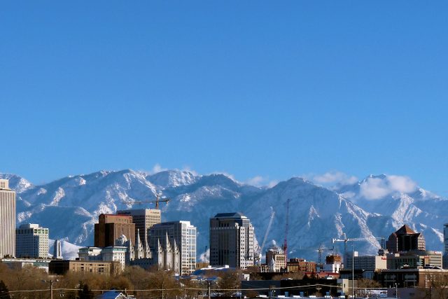 Zimní střediska v Salt Lake City se chlubí nejlepším prašanem na světě. Ovšem obdivovaného sněhu bude stále méně a bude mokřejší | foto: licence Creative Commons Attribution-Share Alike 3.0 Unported