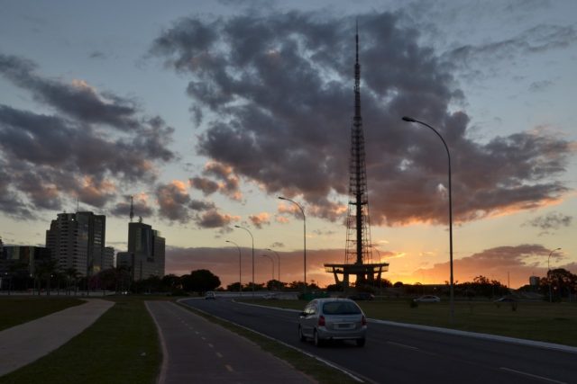 Vzdálenosti v Brasílii jsou velké. A nebe krásné | foto: David Koubek,  Český rozhlas