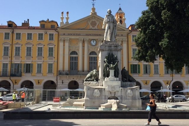 Garibaldiho náměstí v Nice | foto: Pavel Novák,  Český rozhlas
