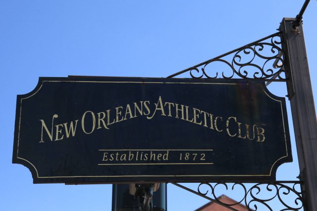 Neworleanský atletický klub je v provozu od roku 1872 | foto: Julie Urbišová,  Český rozhlas