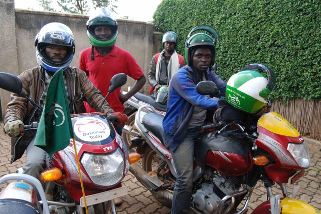 Mototaxikářů je v Kigali na patnáct tisíc | foto: Jaromír Marek,  Český rozhlas